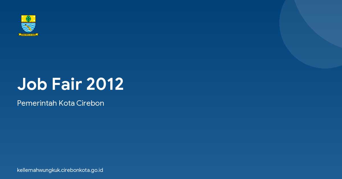 Job Fair 2012