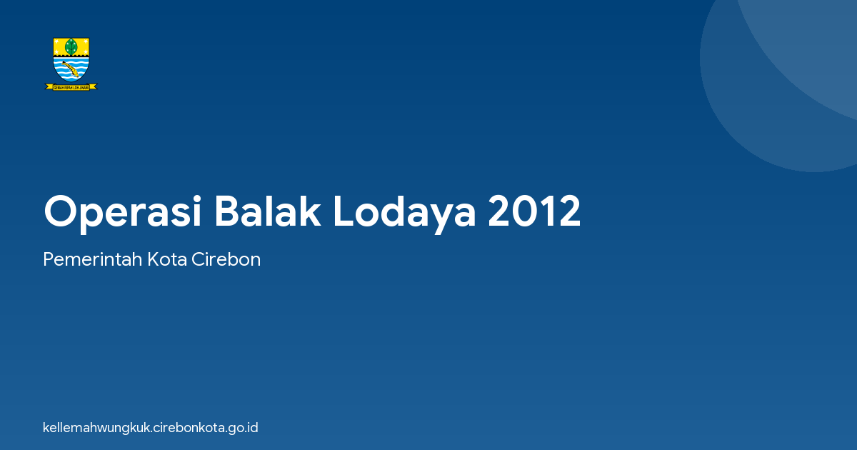 Operasi Balak Lodaya 2012
