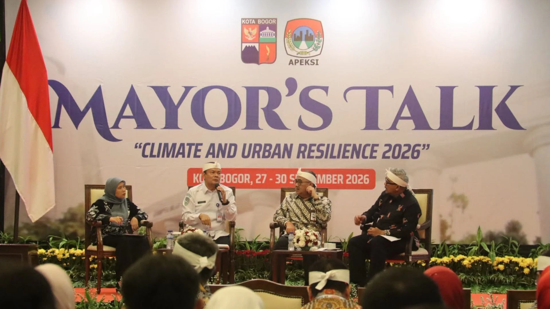 Wali Kota Hadiri Mayors Talk 2026, Bahas Ketahanan Kota Hadapi Perubahan Iklim