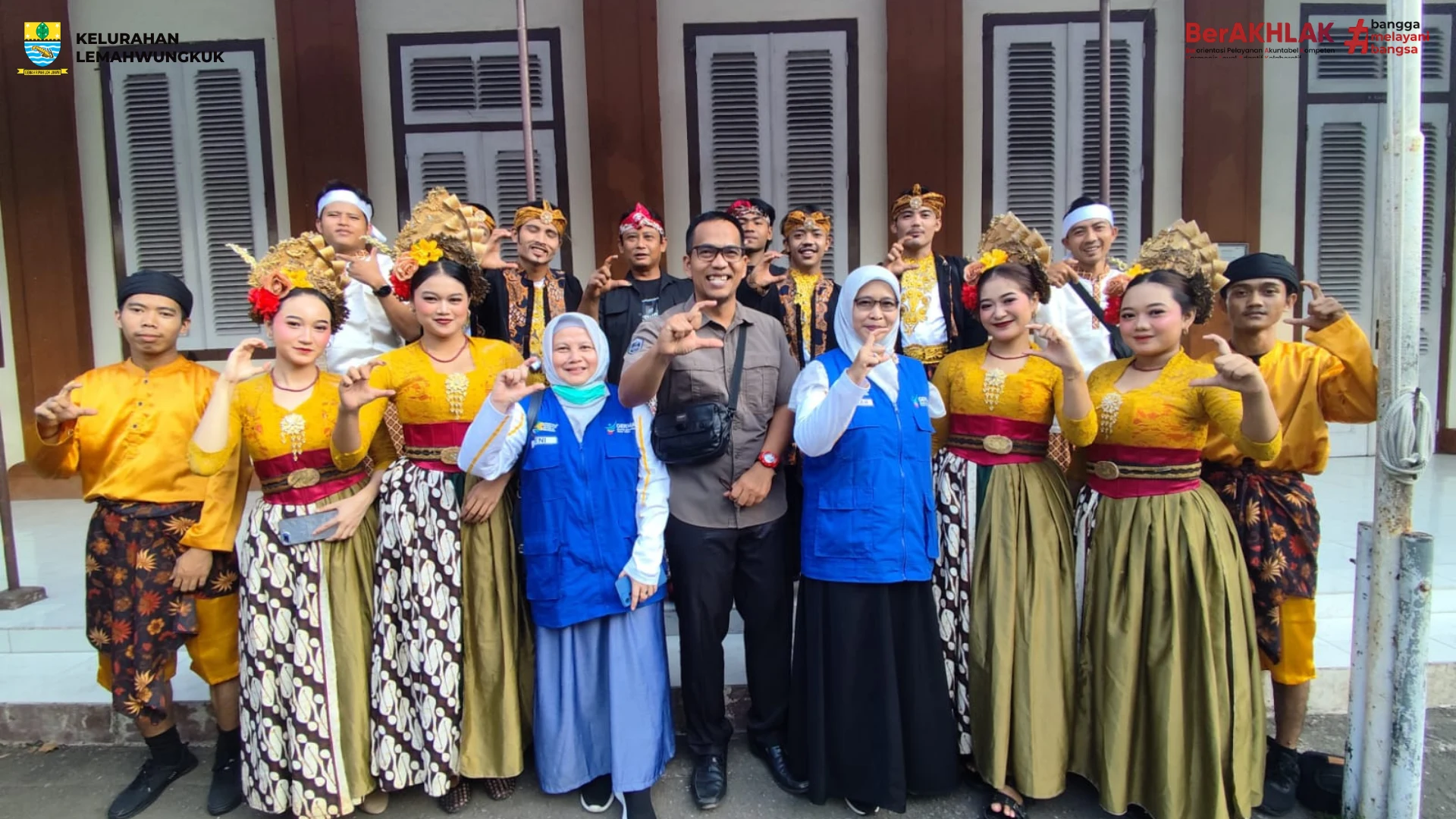 Lurah Lemahwungkuk Jadi LO Kontingen Banten pada Kirab Budaya Milangkala Tatar Sunda